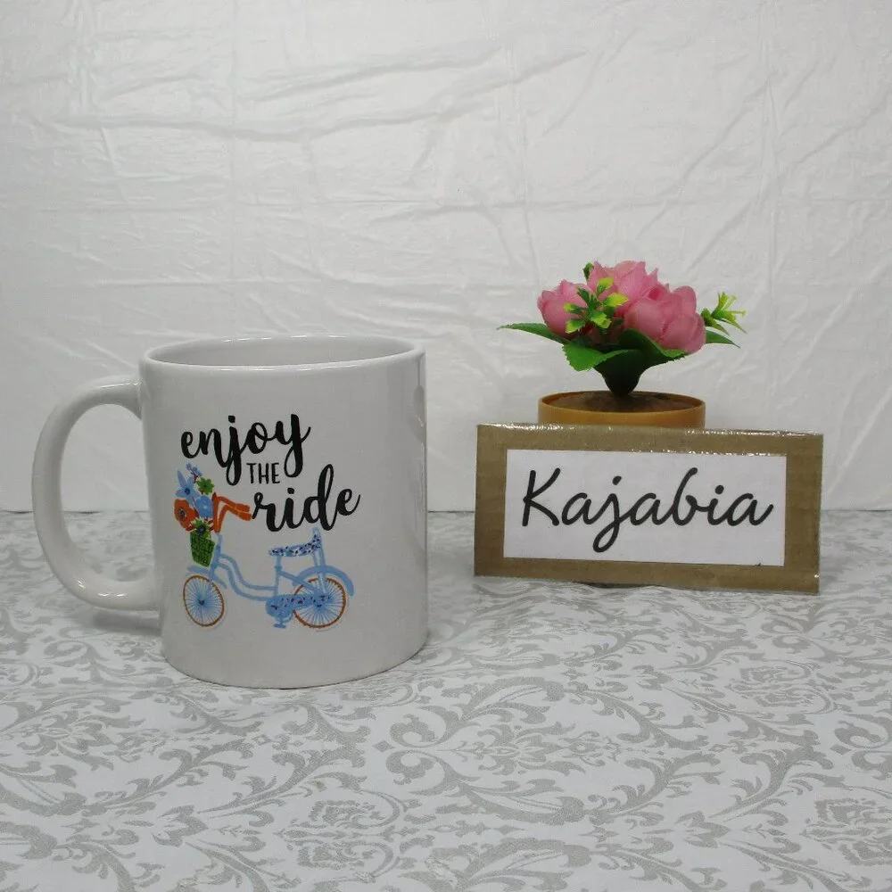 ENJOY THE RIDE Coffe/Tea Mug NWT